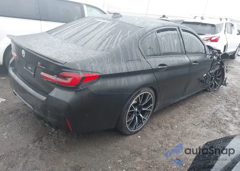 2021 BMW M5 z USA, uszkodzony, nr VIN WBS83CH05MCF97257